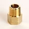 Homeplus+ ATC 1/2 in. FPT X 1/2 in. D MPT Brass Coupling 6JC120810701045 - alternate 2
